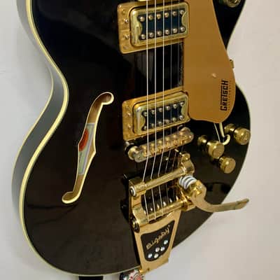 Gretsch G5655TG Electromatic Center Block Jr. Single Cutaway with Gold Hardware 2020 - Present - Black Gold image 5