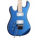 Kramer Pacer Classic Electric Guitar with Floyd Rose, Left-Handed, Radio Blue Metal