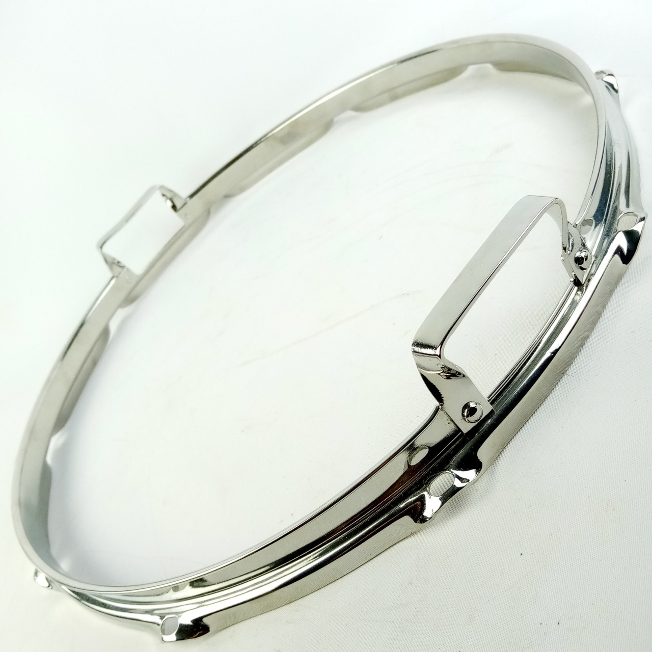 Fibes 14" 10-Lug Super-Sensitive Snare Drum Resonant Rim/Hoop SFT690 Vintage 70s — main photograph