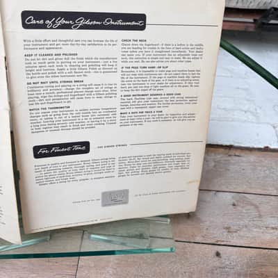 1960 Gibson Full Line Catalog Rare Burst Es335 Les Paul Melody Maker Vintage Case Candy Collector image 20