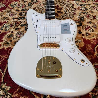 *NEW IN BOX* 2026 Fender Japan Limited Edition Traditional Collection, 60's Jazzmaster White Pearl Gold with Matching Headstock, MIJ JD26 image 12
