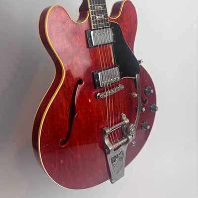 1967 Gibson ES-335TD with Factory Bigsby Cherry Finish & OHSC image 1