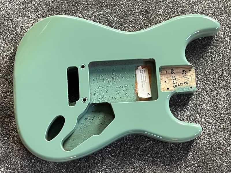 G&L Fullerton Deluxe Legacy guitar body Matcha Green Alder USA image 1