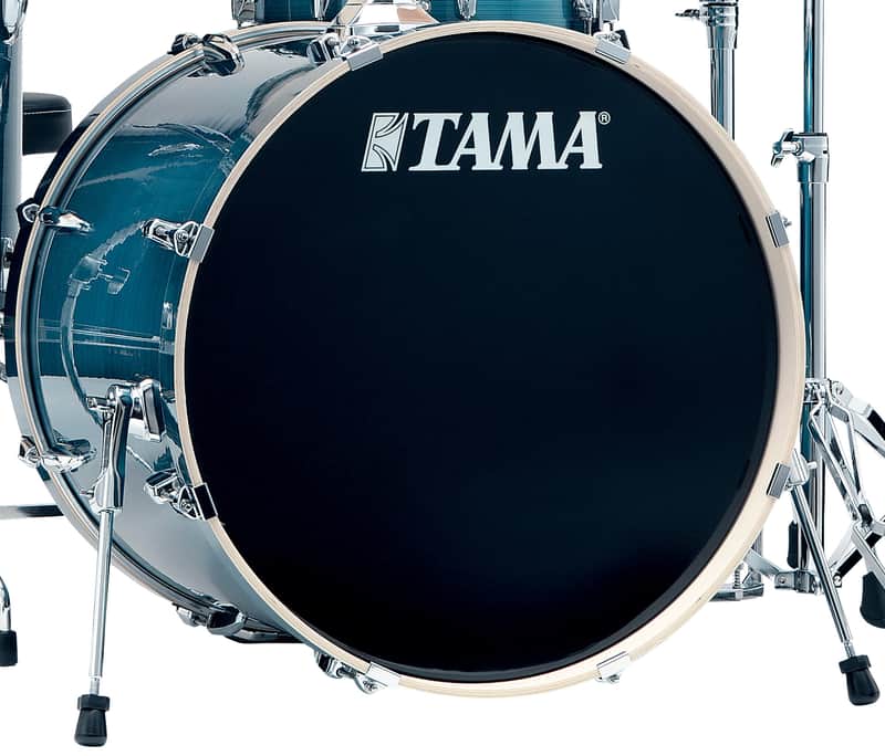 Tama IPB22EW-HLB Imperialstar Bass Drum 22 - Hairline Blue image 1