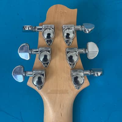Samick Greg Bennett Malibu MB-1/MBM Electric Guitar – Blue – Very Good Condition image 14
