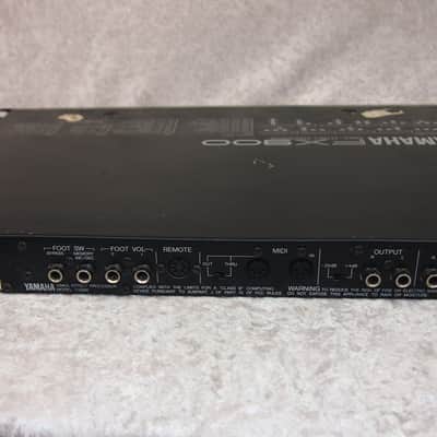 Yamaha FX-900 FX900 multi effect processor with FC900 foot | Reverb