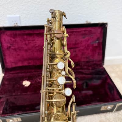 Vintage 1923 Buescher True Tone Alto Saxophone Low Pitch Elkhart-Ind. image 11