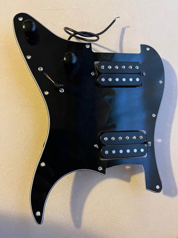 DiMarzio EJ Customs pickguard 2010s-2020s - Black image 1