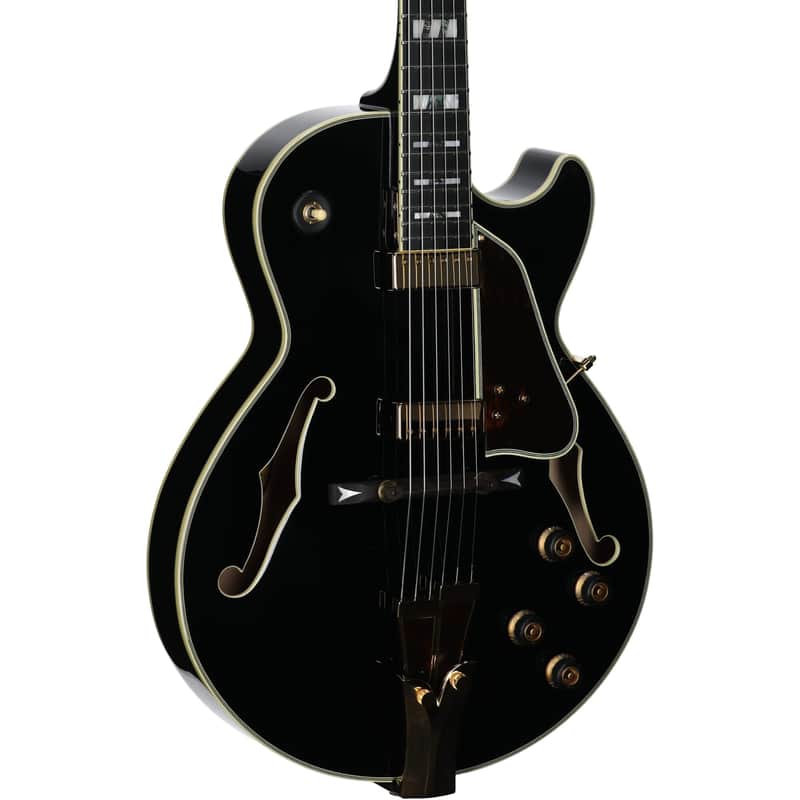 Ibanez GB10 George Benson Electric Guitar, Black, Open Box (Good) image 1