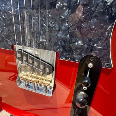 Video! Fender Telecaster Partscaster in Candy Apple Red image 3