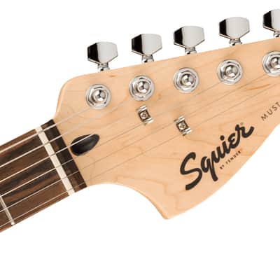 Squier Squier Sonic Mustang HH Laurel FB Black Pickguard Black image 4