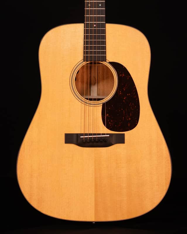 Martin D-18 Standard Dreadnought Acoustic, Fishman Matrix Infinity Pickup, Case Included image 1