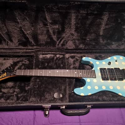 Kramer Nightswan 1987 Polka Dot Blue image 1