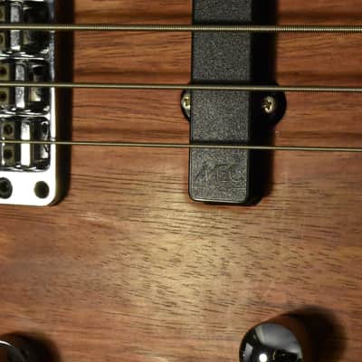 2003 Warwick Corvette Active Standard 5-String Bass Guitar Natural image 8