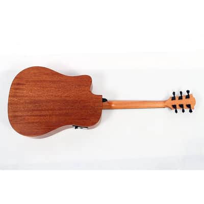 Lag Guitars Hyvibe Dreadnought Cutaway Acoustic Guitar with Bag Regular Natural image 2