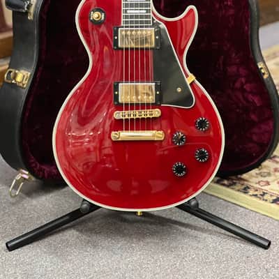 2010 Gibson Custom Les Paul Custom - Translucent Red image 2