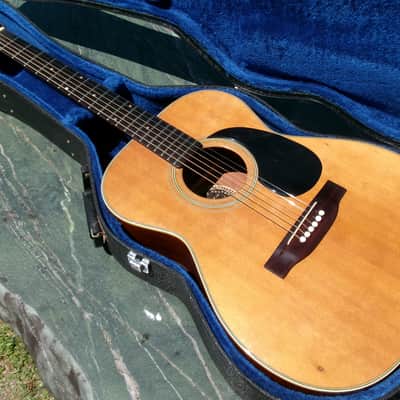 1971 Hand Made K Yairi YF150 OOO size Acoustic Guitar, very early model+Hard Case image 1