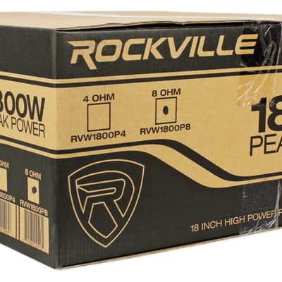 Rockville 18" Replacement Sub Driver For Electro-Voice ELX200-18S Subwoofer image 5