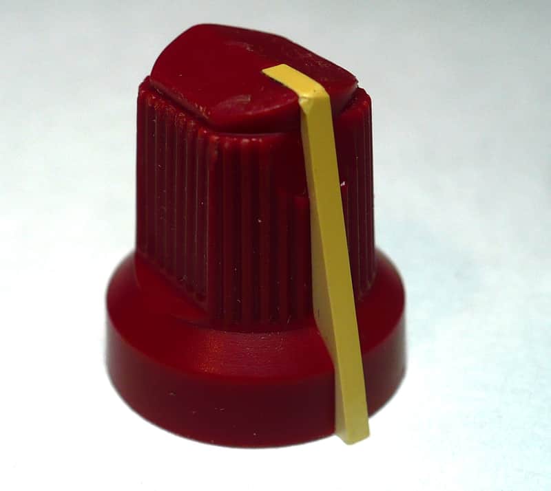 Fender Pointer Knob - Red image 1