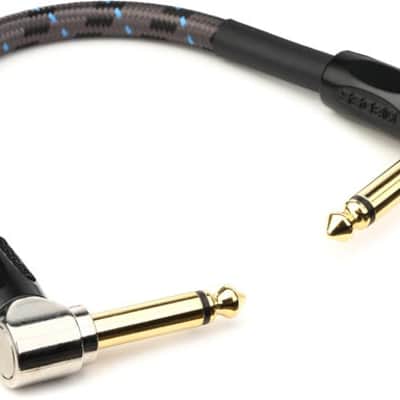 Boss BIC-PC Right Angle to RIght Angle Instrument Cable - 6 inch image 3