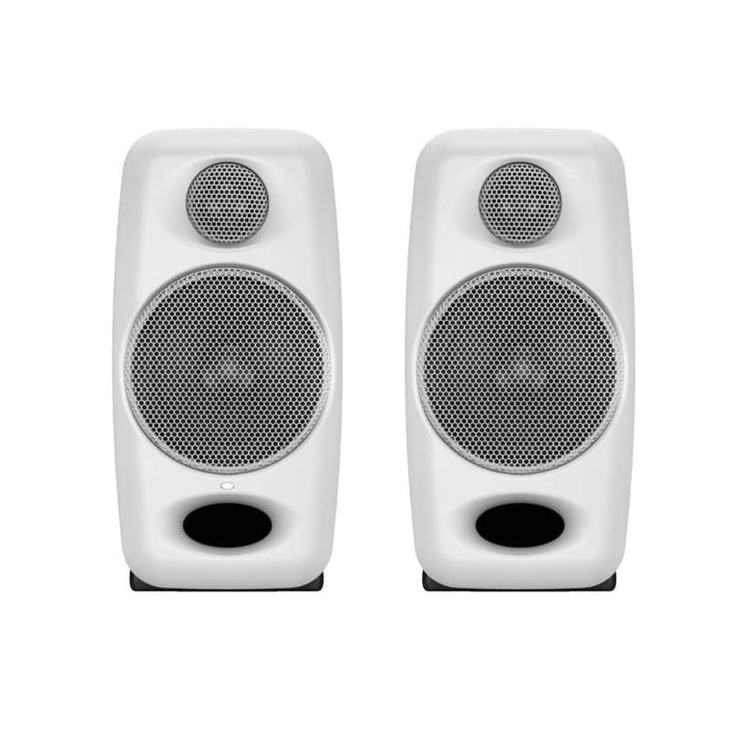 IK MULTIMEDIA iLOUD MICRO MONITOR WHITE Ultra-Compact Stereo Bluetooth Reference Monitor Pair image 1