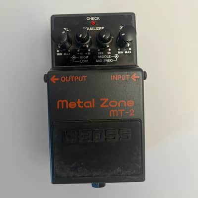 Boss MT-2 Metal Zone (Silver Label) 1991 - Present Black image 1
