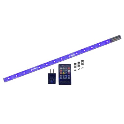 ProX X-GLOLITE20 20" RGB LED Accent Strip Light Fixture+USB Power RF Remote image 4