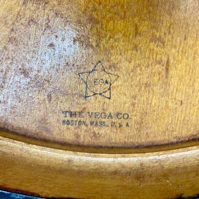 Vega Vegaphone Professional Tenor Banjo 1924 w/ Original Case image 23