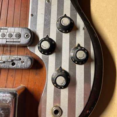Silvertone Solid Body 60s - Sunburst image 9