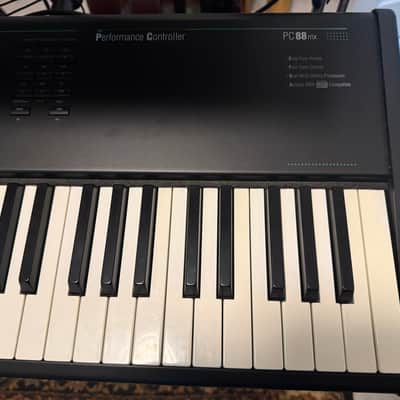 Kurzweil PC88mx 88-Key 64-Voice Performance Controller and Synthesizer 1990s - Black image 10
