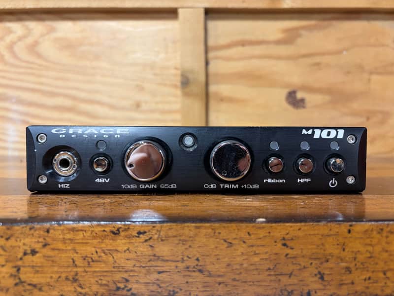 Grace Design m101 Single Channel Mic Preamp 2010s - Black image 1