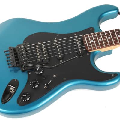 1980s Kramer Pacer Electric Blue w/ Case & Tags image 6