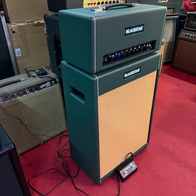 BLACKSTAR James Nichols Signature 50H 50Watt + Box JJN 212 green inkl. Fußschalter image 6