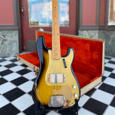 Fender Fullerton Vintage 1957 Reissue Precision Bass 1984 - Sunburst image 1
