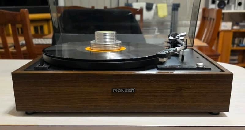 VINTAGE SPL PIONEER TURNTABLE/MADE IN JAPAN/1973