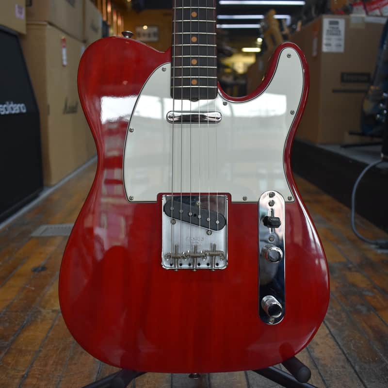 Fender American Vintage II 1963 Telecaster Electric Guitar 2023 Crimson Red Transparent w/Hard Case, Materials