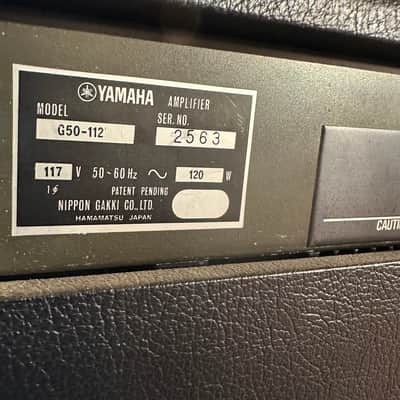 yamaha G50 Guitar Amplifier "on The Fritz" image 3