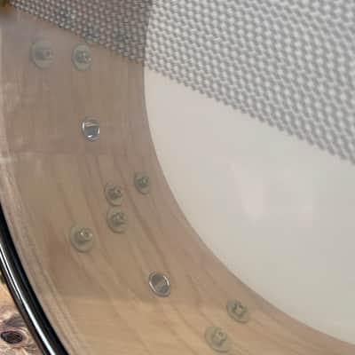Yamaha Loud series 14x5,5 oak snare 2008 - Temple silver image 8