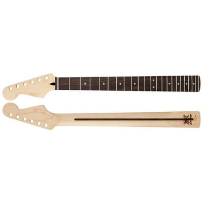 Mighty Mite Fender Licensed Strat® Left-Handed Replacement Neck - C Profile 22 Fret Rosewood Fretboard 714-2008-122 image 2