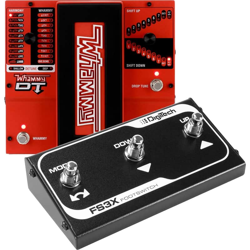 DigiTech Whammy DT Pitch Controller Pedal with Drop Tuning, with