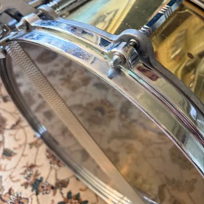 14” x 6.5” Pearl Free Floating Brass Snare [Japan] image 7