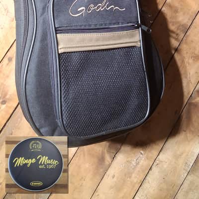 Godin MultiUke koa ukulele with onboard electronics, original gig bag 2016-2019-ish image 12