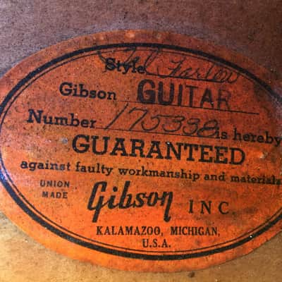 Gibson Tal Farlow 1964 - Flammed Cherry Sunburst image 16