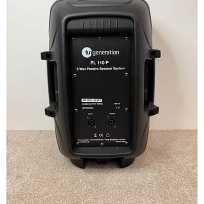 Fun Generation PL 110 P - PA Speaker - Black - Very Good w/ Original Box & Manuals image 7