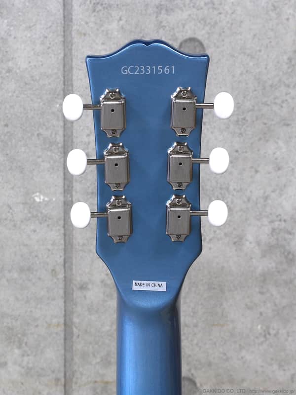 GrassRoots G-JR-LTD Pelham Blue, LP Junior Double Cut Style, New