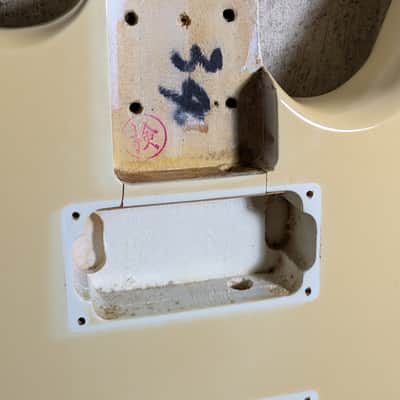 B.C. Rich NJ Mockingbird Body 80, 90's White MIJ Made in Japan image 2