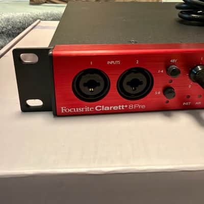 Focusrite Clarett+ 8Pre USB-C Audio Interface 2021 - Present - Red image 1