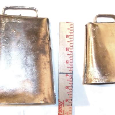 Ludwig WFL Cowbell & Tone Block Set, Huge 5" & 6" Cow Bells - 1945 / INSPECTED & TESTED image 4