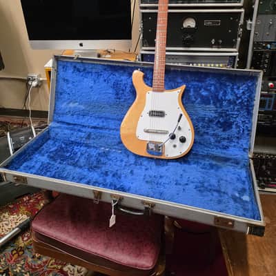 Rickenbacker 425 6 String Electric Guitar w/ Factory Vibrato 1966 - Natural image 1