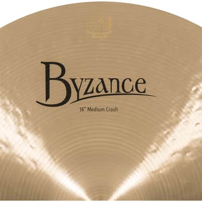 Meinl Byzance Medium Crash 16" B16MC, Traditional Finish - Crash Cymbal image 2